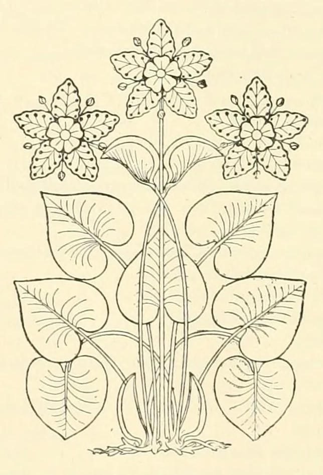 An illustration from Revue de l'art chrétien, 1857, leaf 592