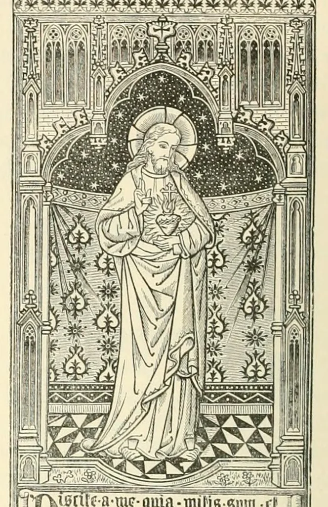 An illustration from Revue de l'art chrétien, 1857, leaf 88