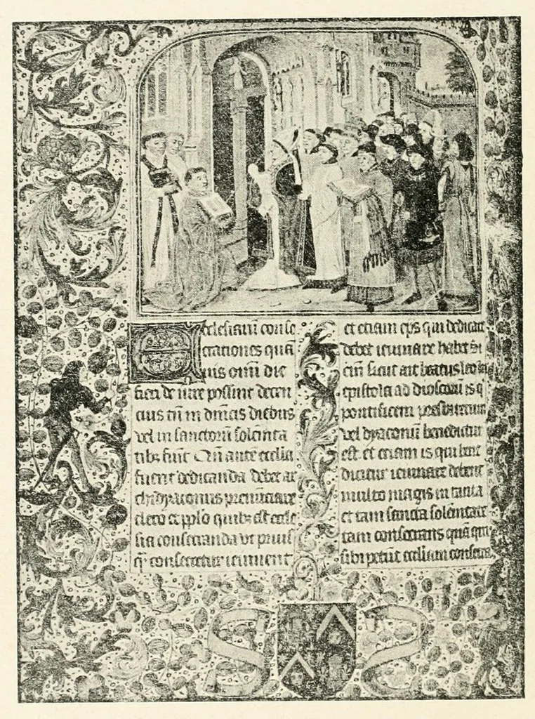 An illustration from Revue de l'art chrétien, 1857, leaf 94