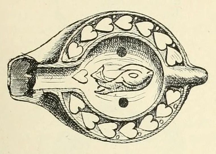 An illustration from Revue de l'art chrétien, 1857, leaf 159