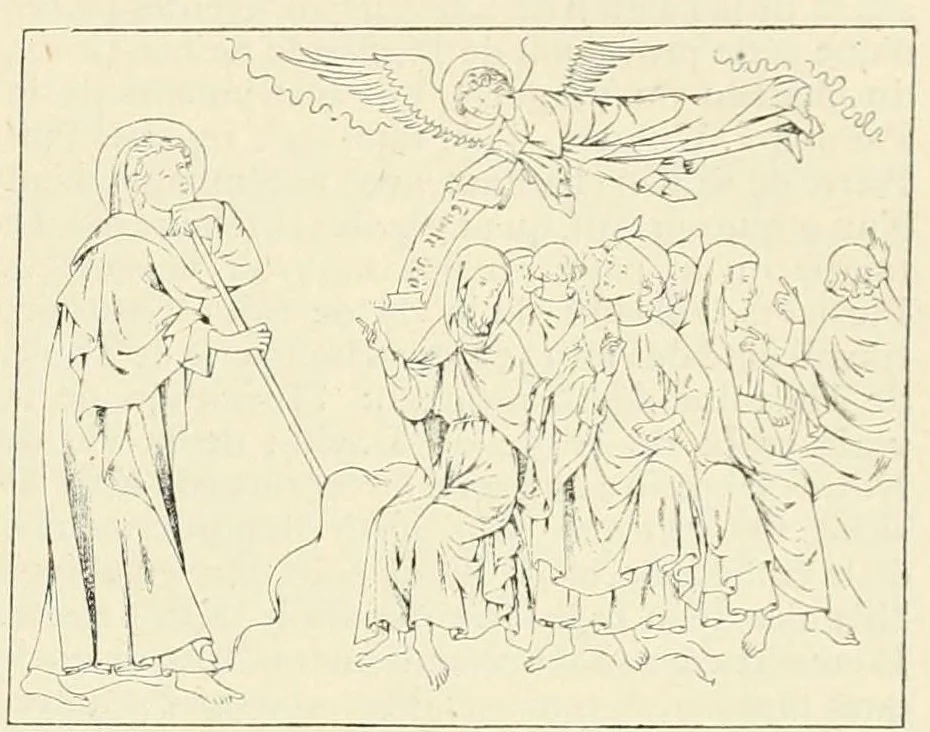 An illustration from Revue de l'art chrétien, 1857, leaf 185