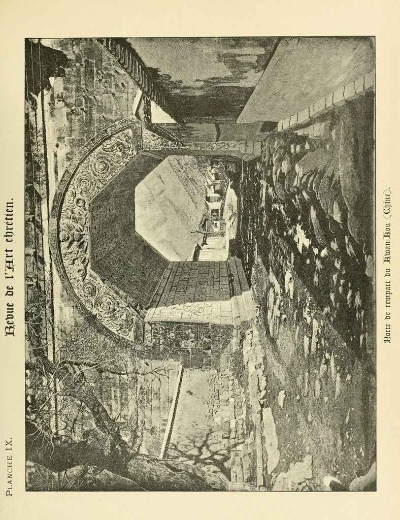 An illustration from Revue de l'art chrétien, 1857, leaf 205