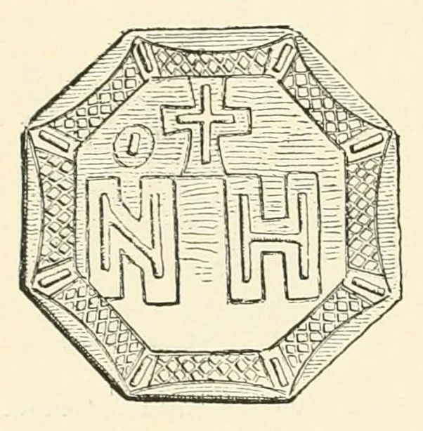 An illustration from Revue de l'art chrétien, 1857, leaf 258