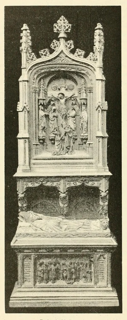 An illustration from Revue de l'art chrétien, 1857, leaf 268