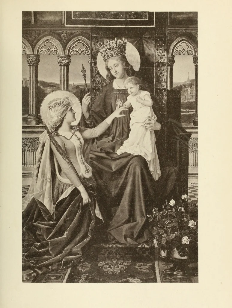 An illustration from Revue de l'art chrétien, 1857, leaf 63