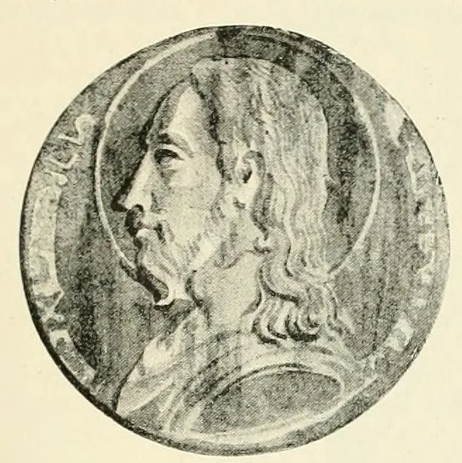 An illustration from Revue de l'art chrétien, 1857, leaf 87