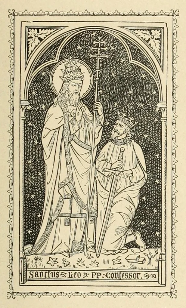 An illustration from Revue de l'art chrétien, 1857, leaf 139