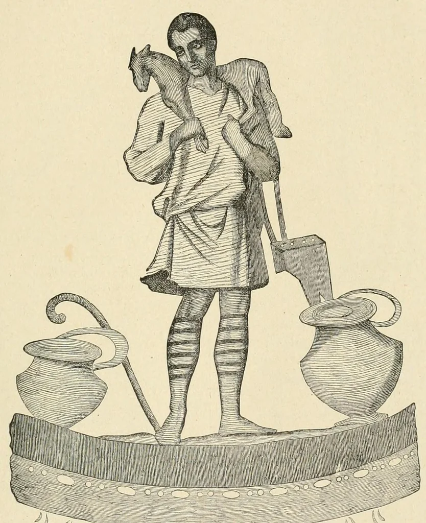 An illustration from Revue de l'art chrétien, 1857, leaf 179