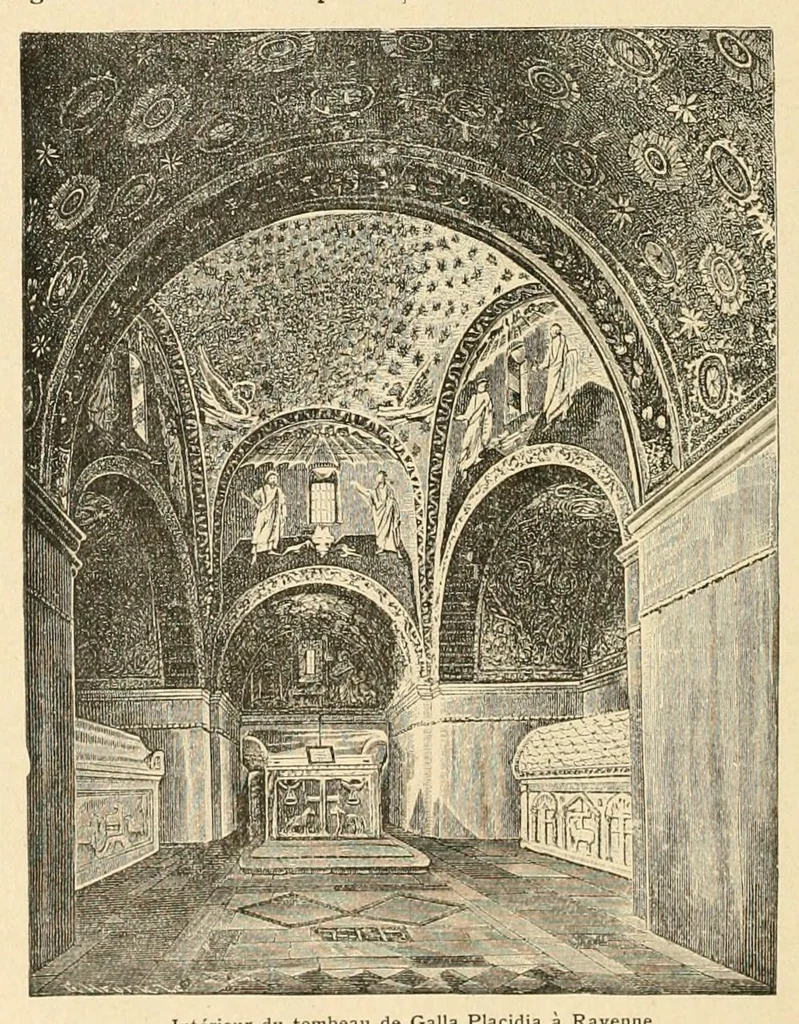 An illustration from Revue de l'art chrétien, 1857, leaf 182