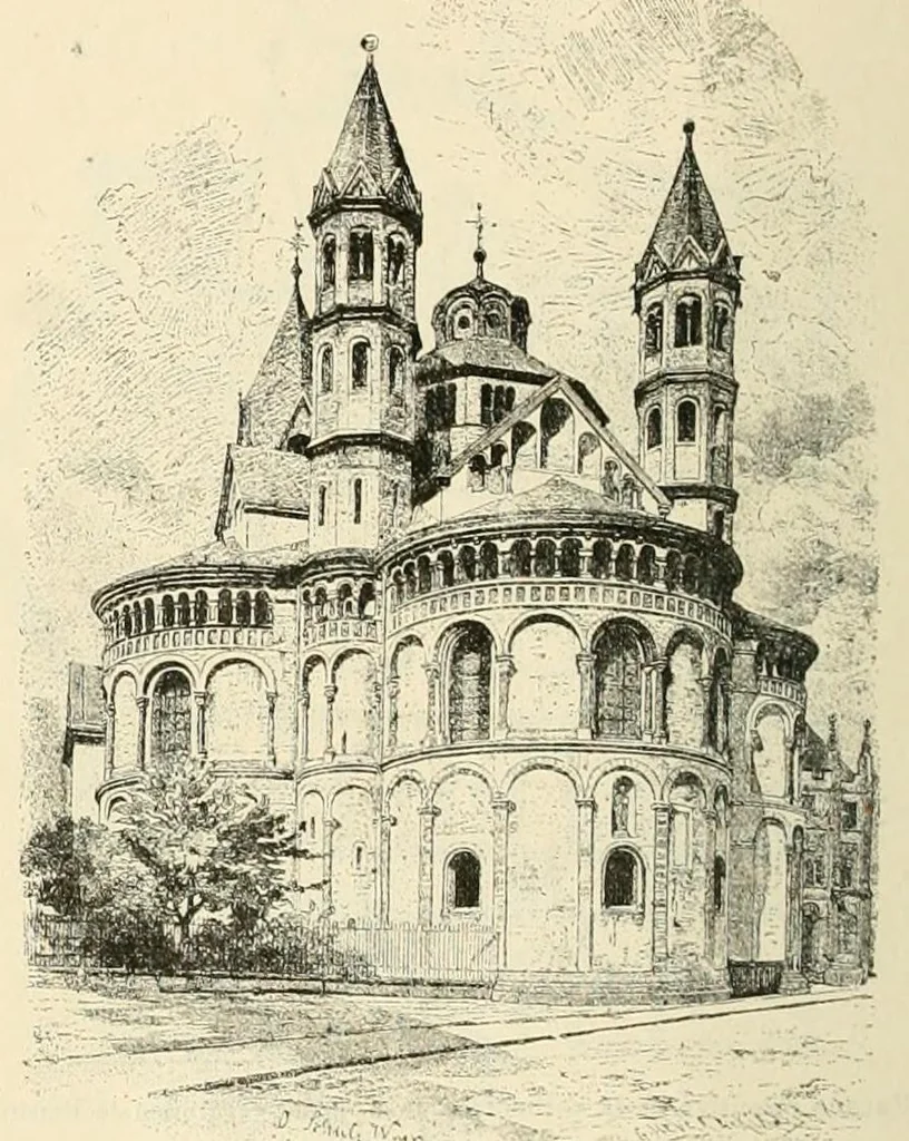 An illustration from Revue de l'art chrétien, 1857, leaf 252