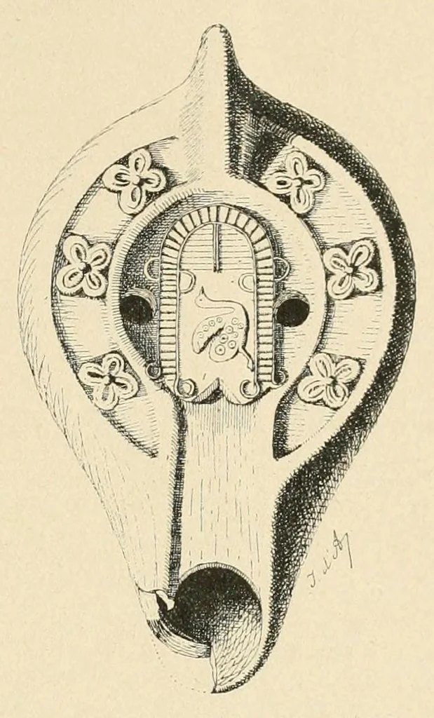 An illustration from Revue de l'art chrétien, 1857, leaf 49
