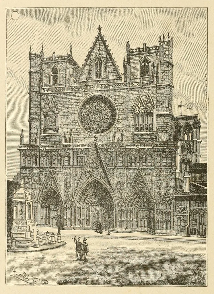 An illustration from Revue de l'art chrétien, 1857, leaf 542