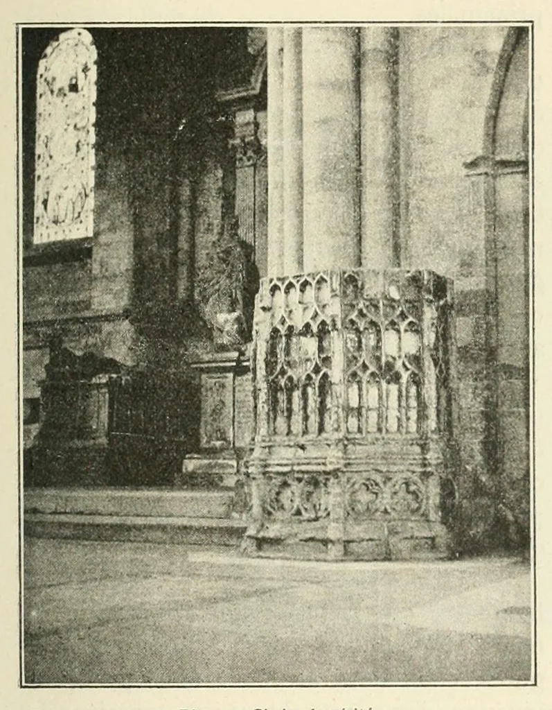 An illustration from Revue de l'art chrétien, 1857, leaf 121