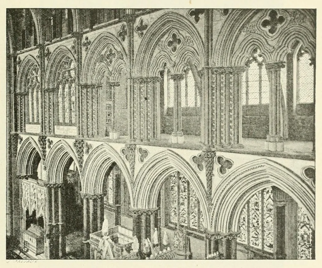 An illustration from Revue de l'art chrétien, 1857, leaf 235