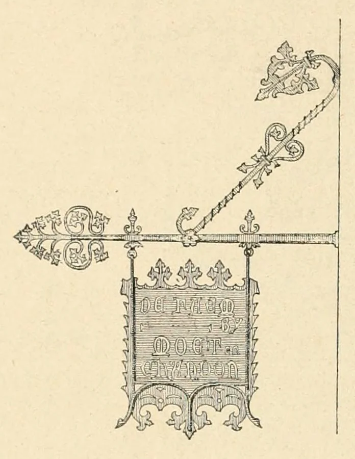 An illustration from Revue de l'art chrétien, 1857, leaf 396