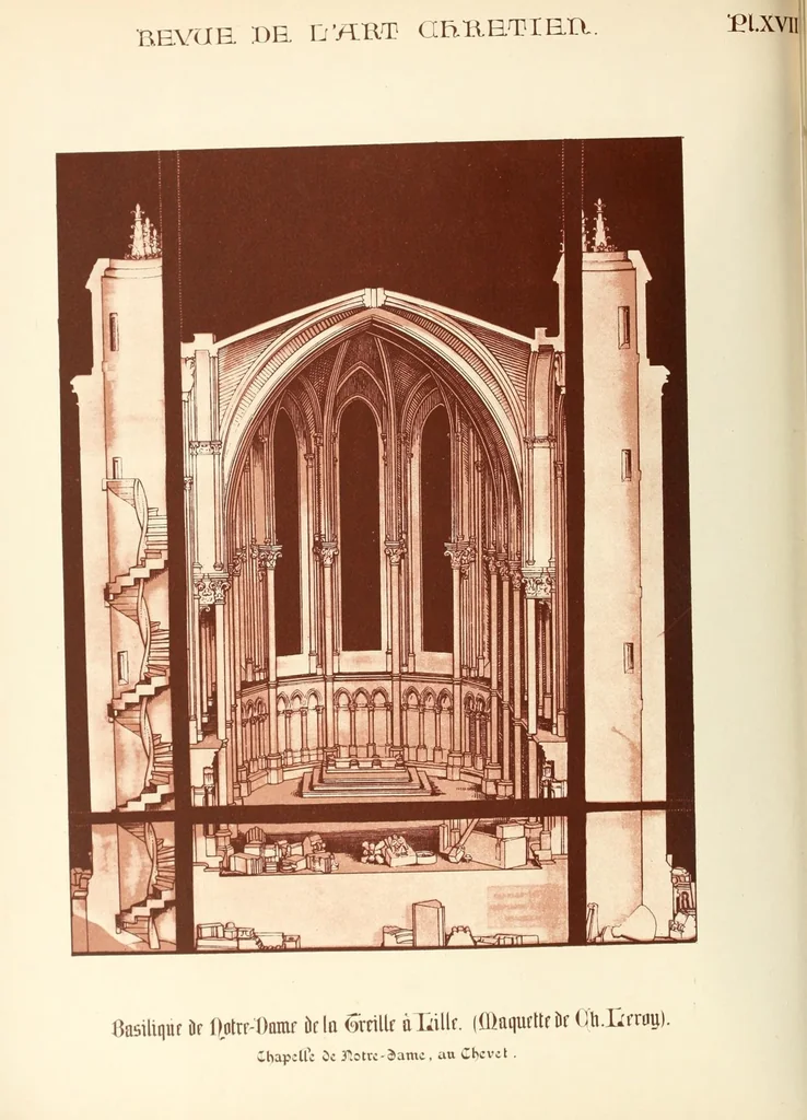 An illustration from Revue de l'art chrétien, 1857, leaf 468