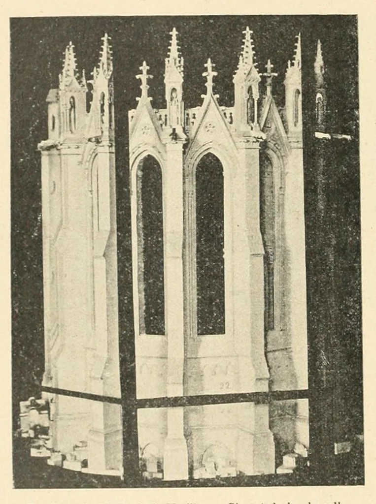 An illustration from Revue de l'art chrétien, 1857, leaf 474