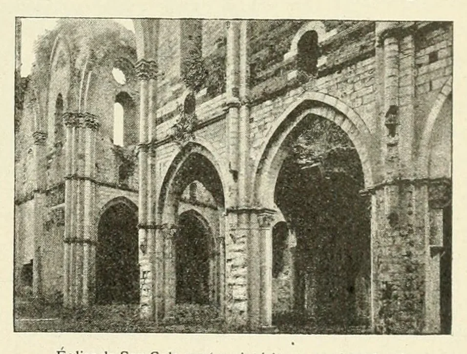 An illustration from Revue de l'art chrétien, 1857, leaf 61