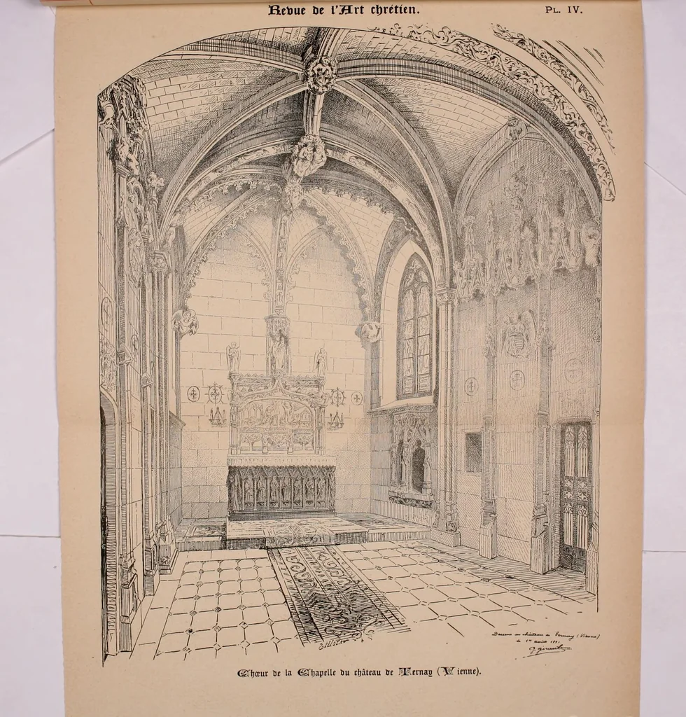 An illustration from Revue de l'art chrétien, 1857, leaf 76