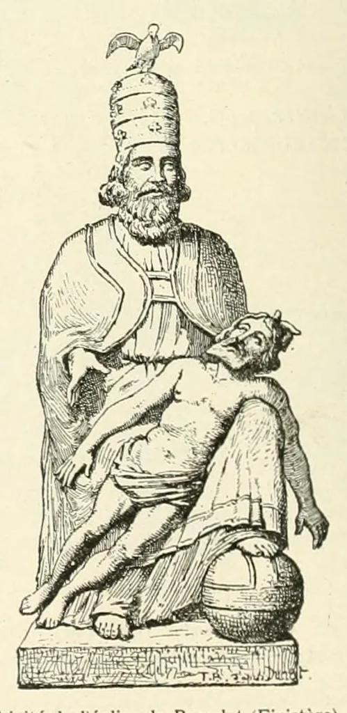 An illustration from Revue de l'art chrétien, 1857, leaf 84