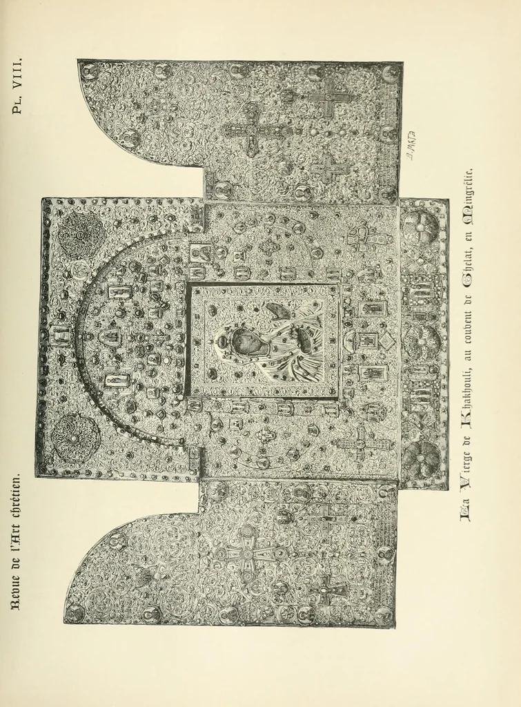 An illustration from Revue de l'art chrétien, 1857, leaf 187