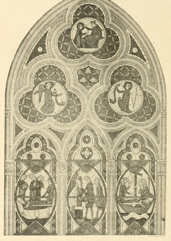 An illustration from Revue de l'art chrétien, 1857, leaf 380
