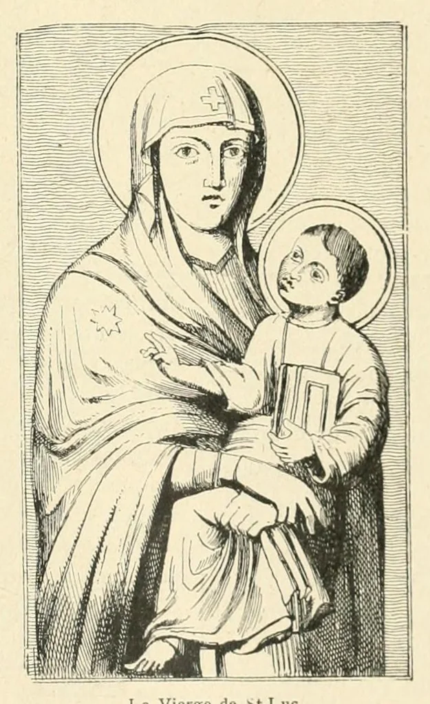 An illustration from Revue de l'art chrétien, 1857, leaf 75