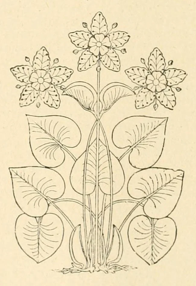 An illustration from Revue de l'art chrétien, 1857, leaf 90