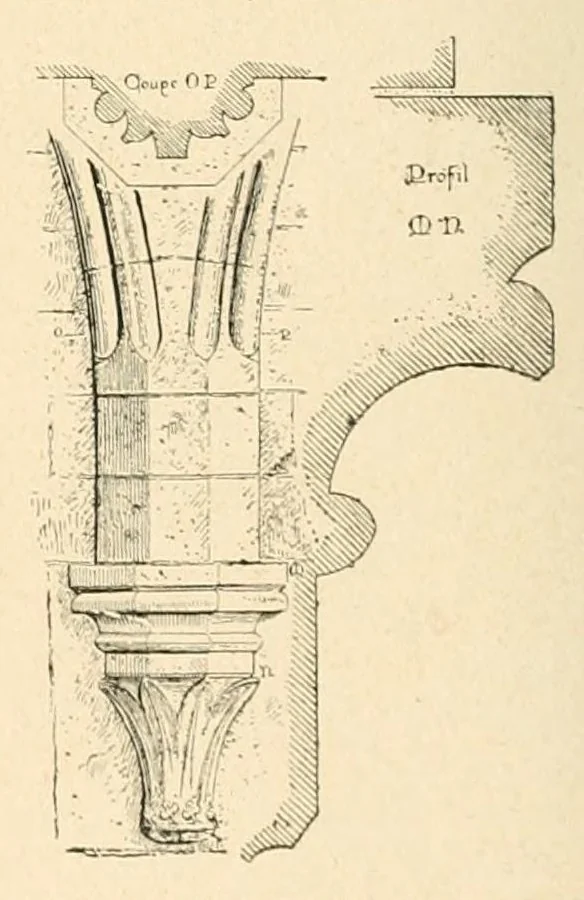 An illustration from Revue de l'art chrétien, 1857, leaf 390