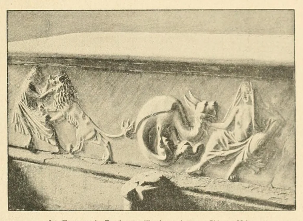 An illustration from Revue de l'art chrétien, 1857, leaf 399