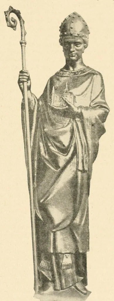 An illustration from Revue de l'art chrétien, 1857, leaf 405