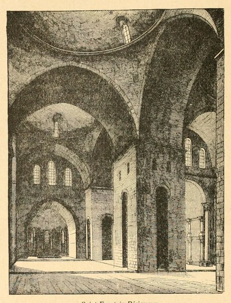 An illustration from Revue de l'art chrétien, 1857, leaf 64