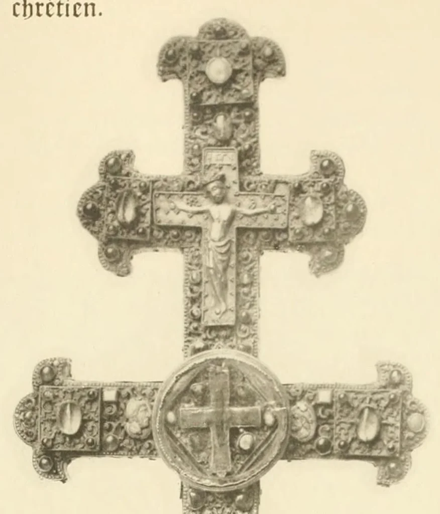 An illustration from Revue de l'art chrétien, 1857, leaf 131