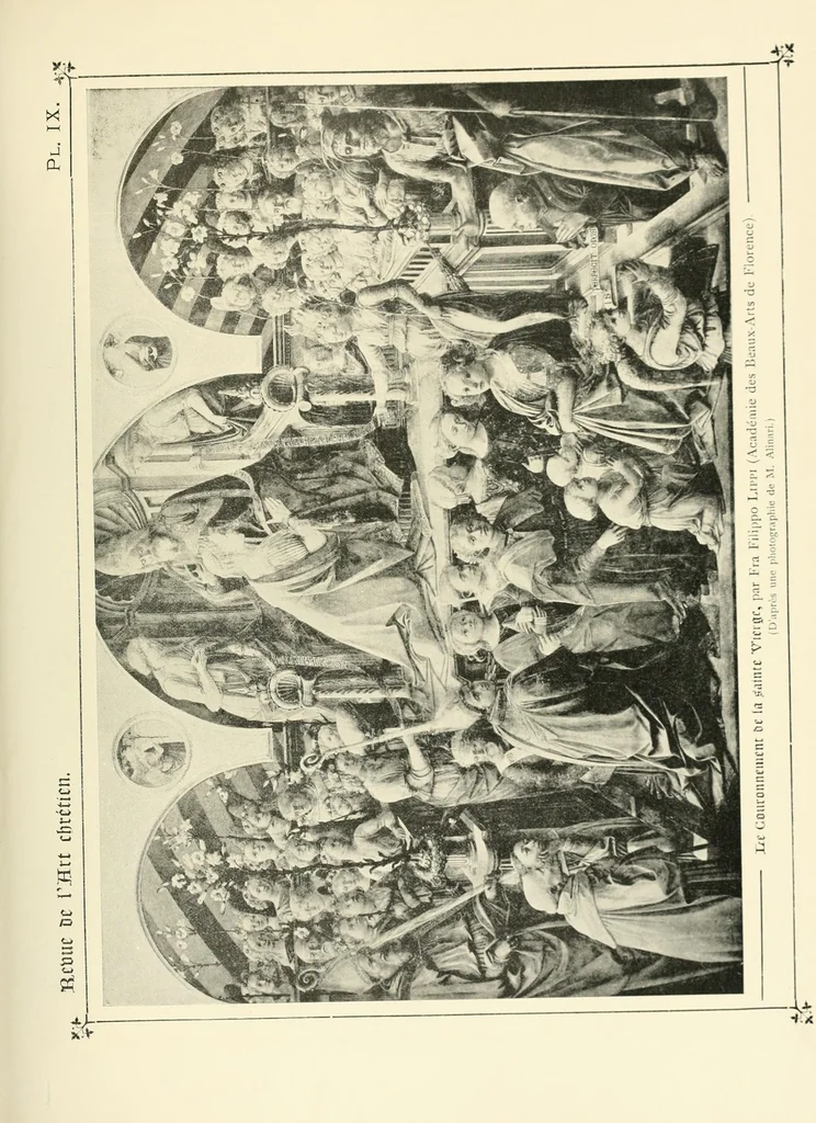An illustration from Revue de l'art chrétien, 1857, leaf 145