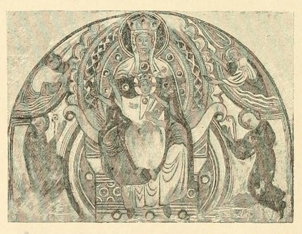 An illustration from Revue de l'art chrétien, 1857, leaf 194