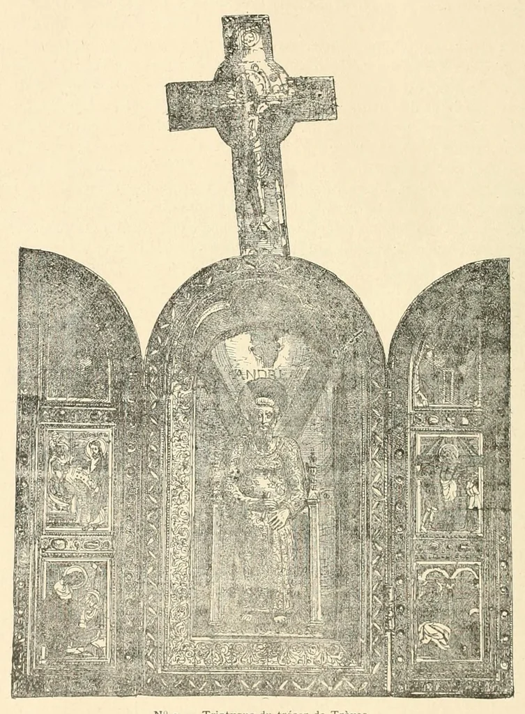 An illustration from Revue de l'art chrétien, 1857, leaf 258