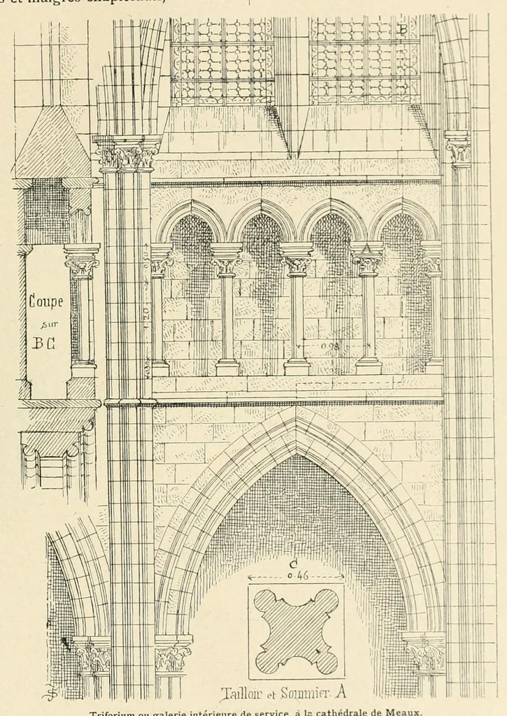 An illustration from Revue de l'art chrétien, 1857, leaf 349