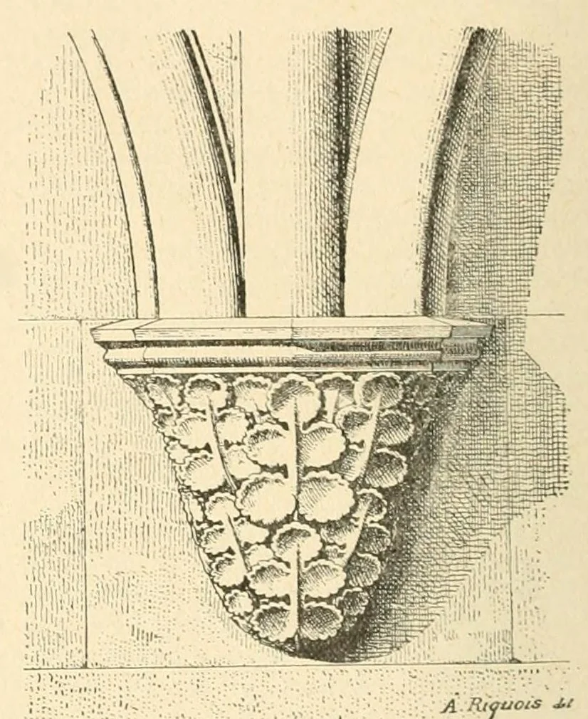 An illustration from Revue de l'art chrétien, 1857, leaf 462