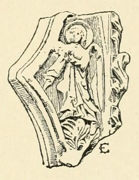 An illustration from Revue de l'art chrétien, 1857, leaf 493