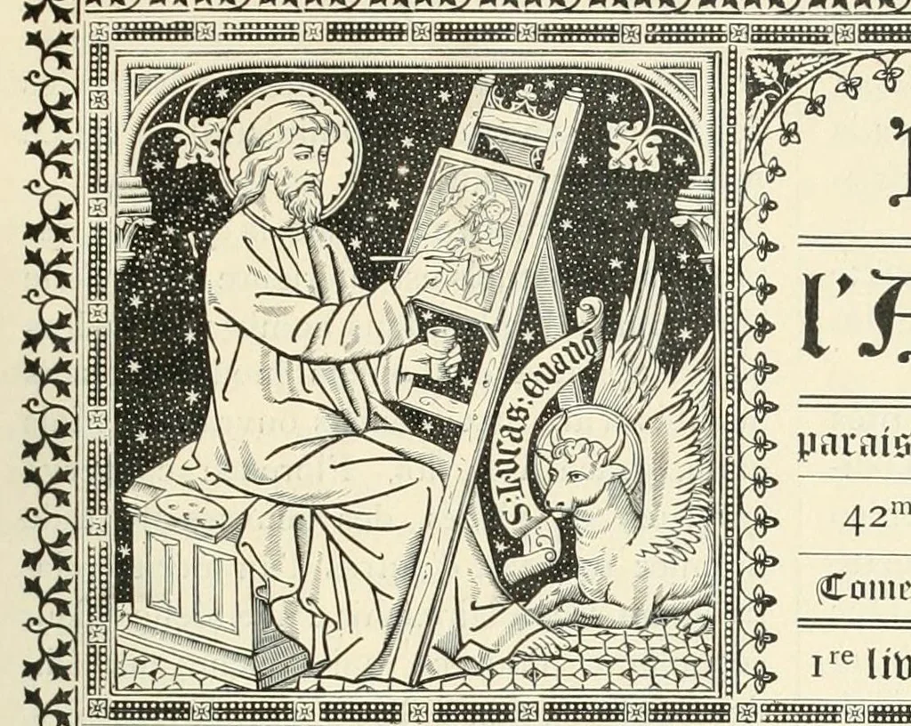 An illustration from Revue de l'art chrétien, 1857, leaf 11