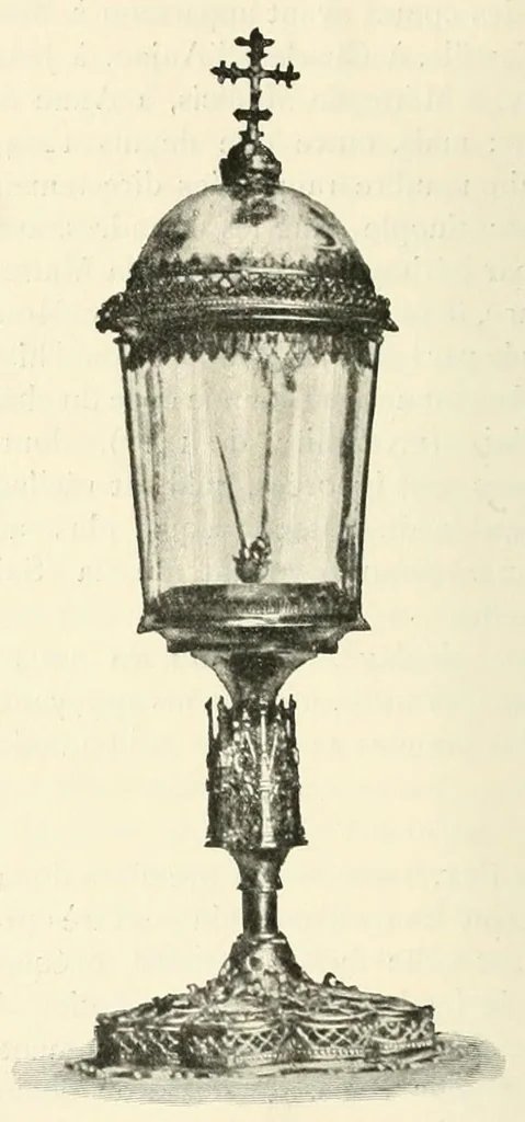 An illustration from Revue de l'art chrétien, 1857, leaf 112