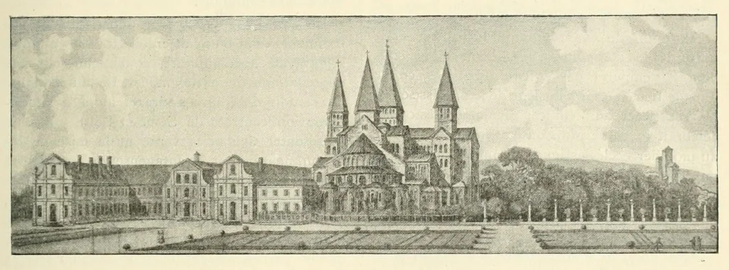 An illustration from Revue de l'art chrétien, 1857, leaf 257
