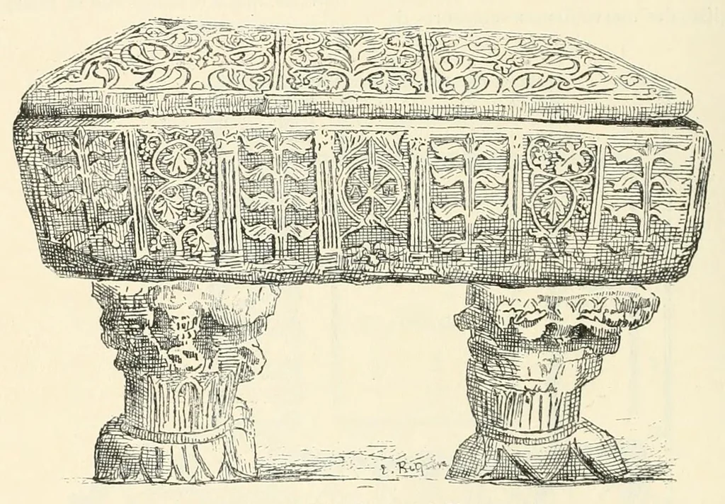 An illustration from Revue de l'art chrétien, 1857, leaf 38