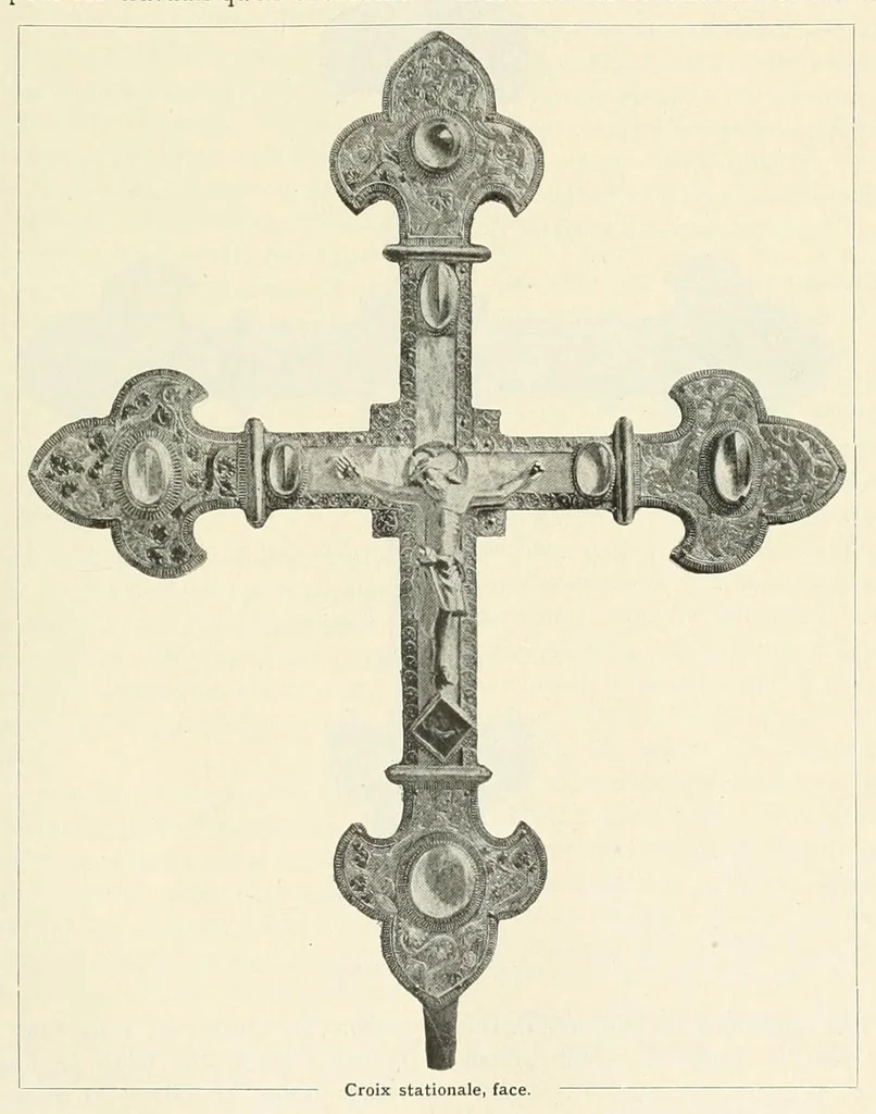 An illustration from Revue de l'art chrétien, 1857, leaf 437