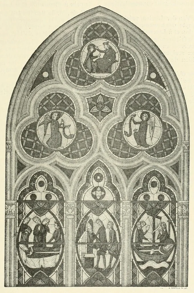 An illustration from Revue de l'art chrétien, 1857, leaf 561