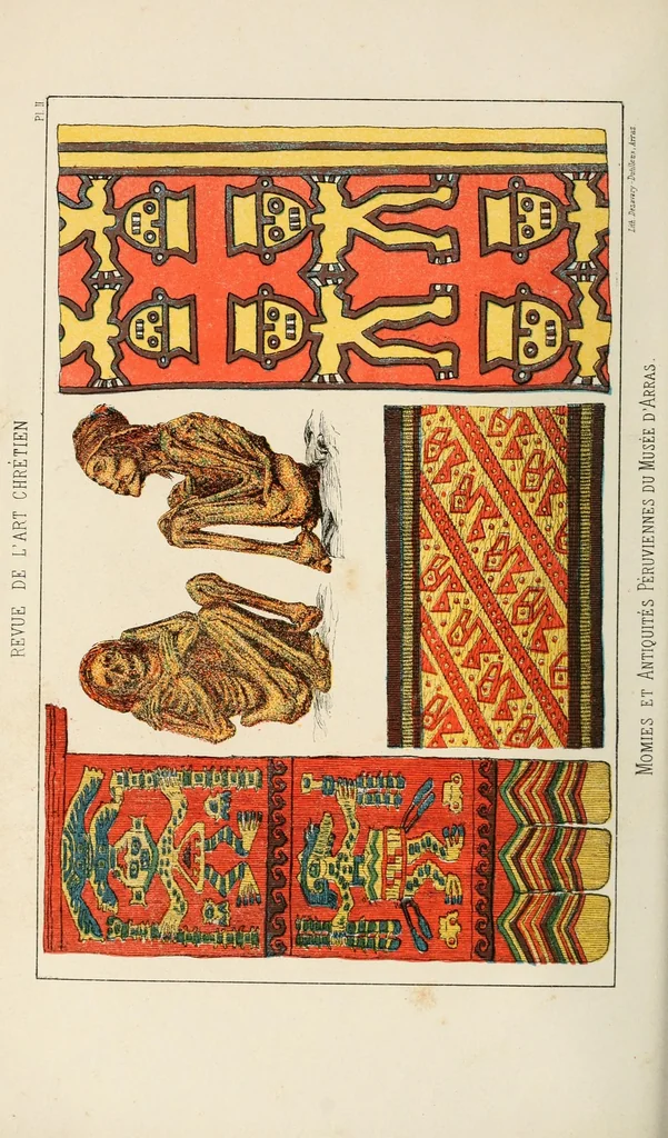 An illustration from Revue de l'art chrétien, 1857, leaf 12