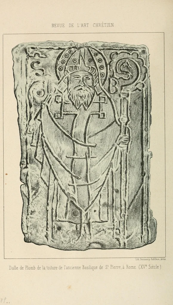 An illustration from Revue de l'art chrétien, 1857, leaf 212