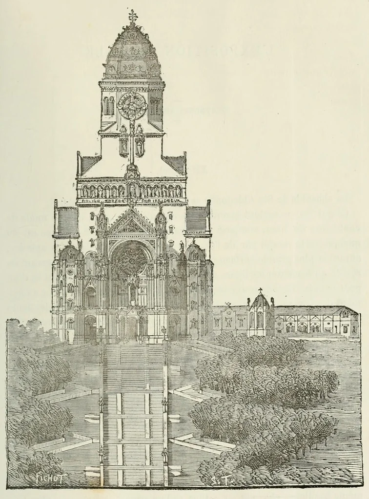 An illustration from Revue de l'art chrétien, 1857, leaf 363