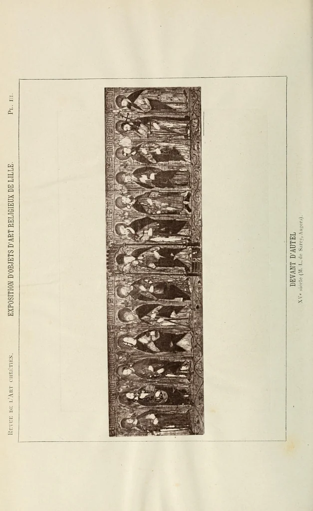 An illustration from Revue de l'art chrétien, 1857, leaf 366