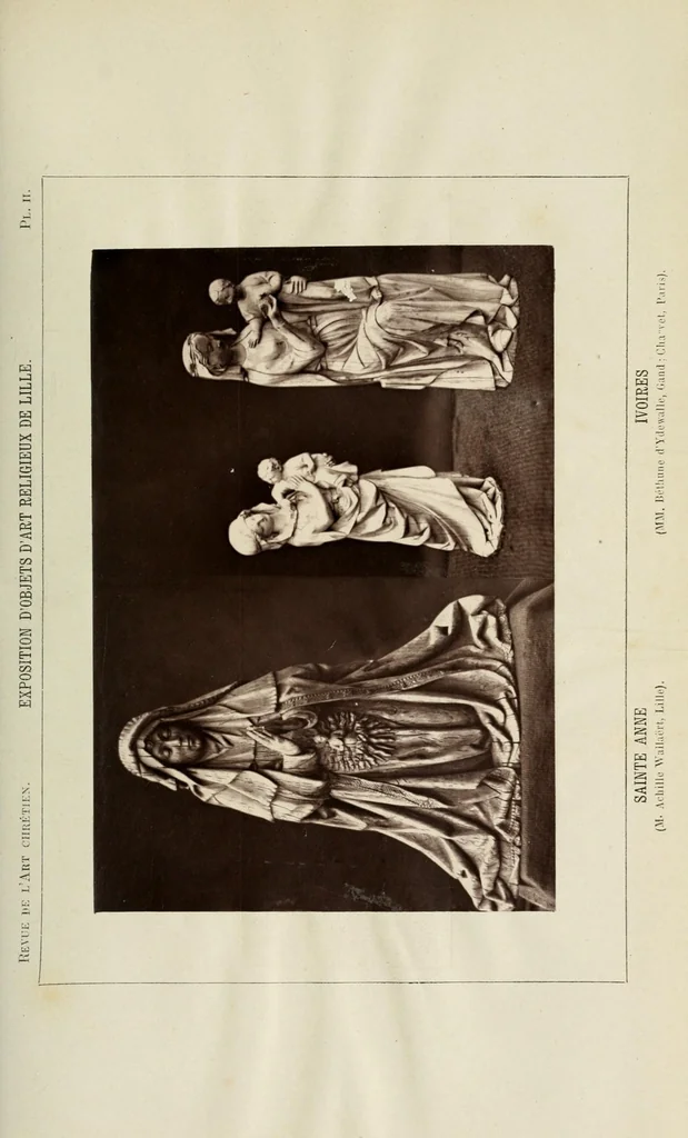 An illustration from Revue de l'art chrétien, 1857, leaf 367